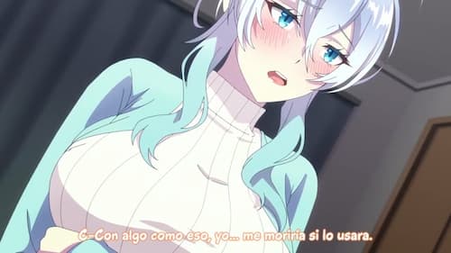Hitozukiai ga Nigate na Miboujin no Yukionna-san to Noroi no Yubiwa Episodio 3